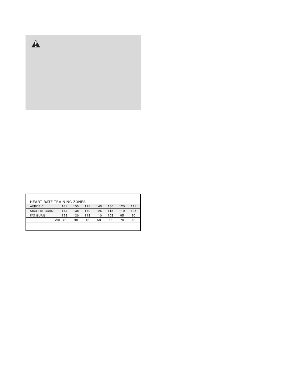 Conditioning guidelines, Warning | NordicTrack NTL10941 User Manual | Page 27 / 34