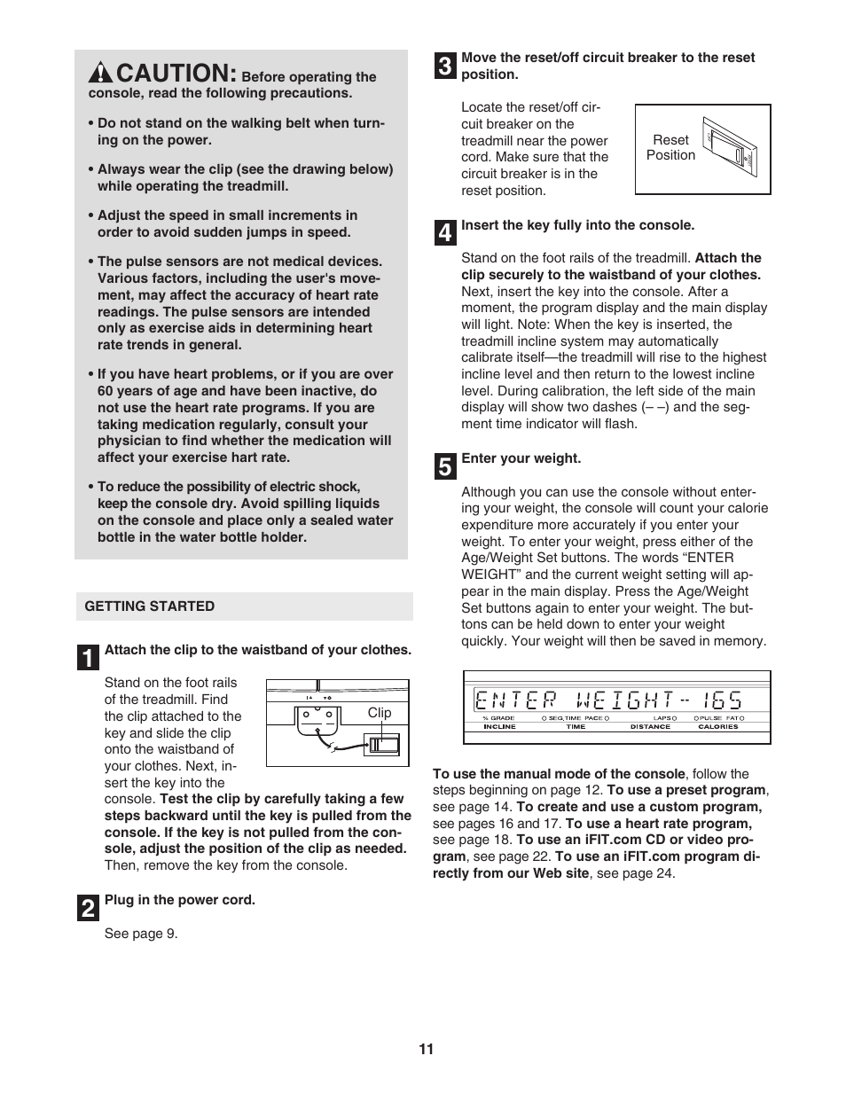 NordicTrack NTL22840 User Manual | Page 11 / 38