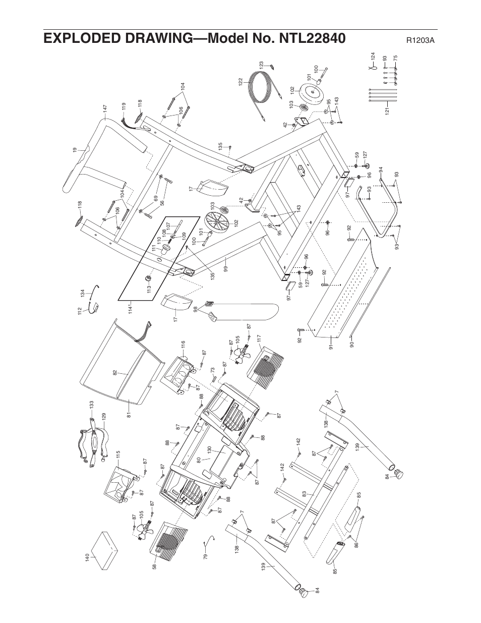 R1203a | NordicTrack NTL22840 User Manual | Page 37 / 38