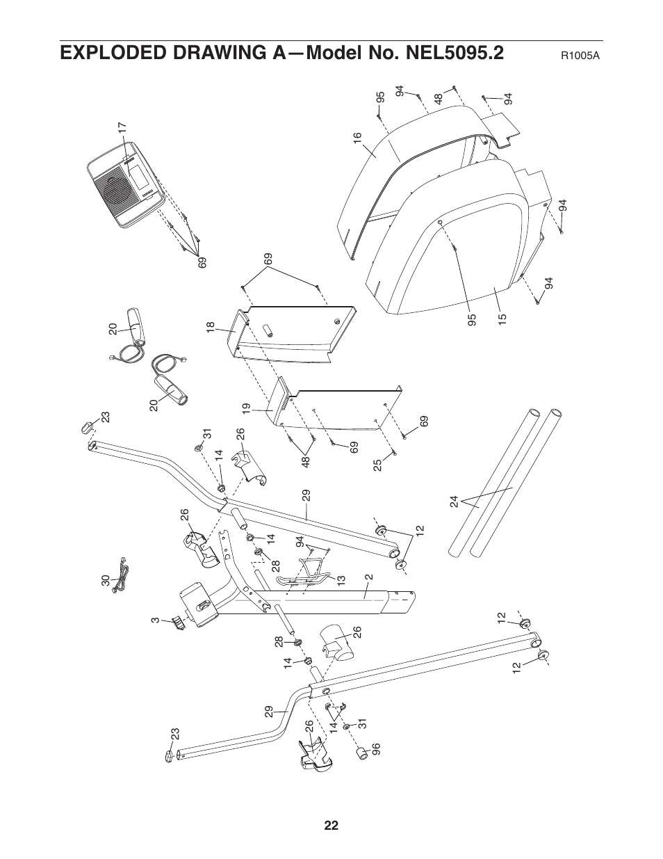 NordicTrack CX 938 NEL5095.2 User Manual | Page 22 / 24
