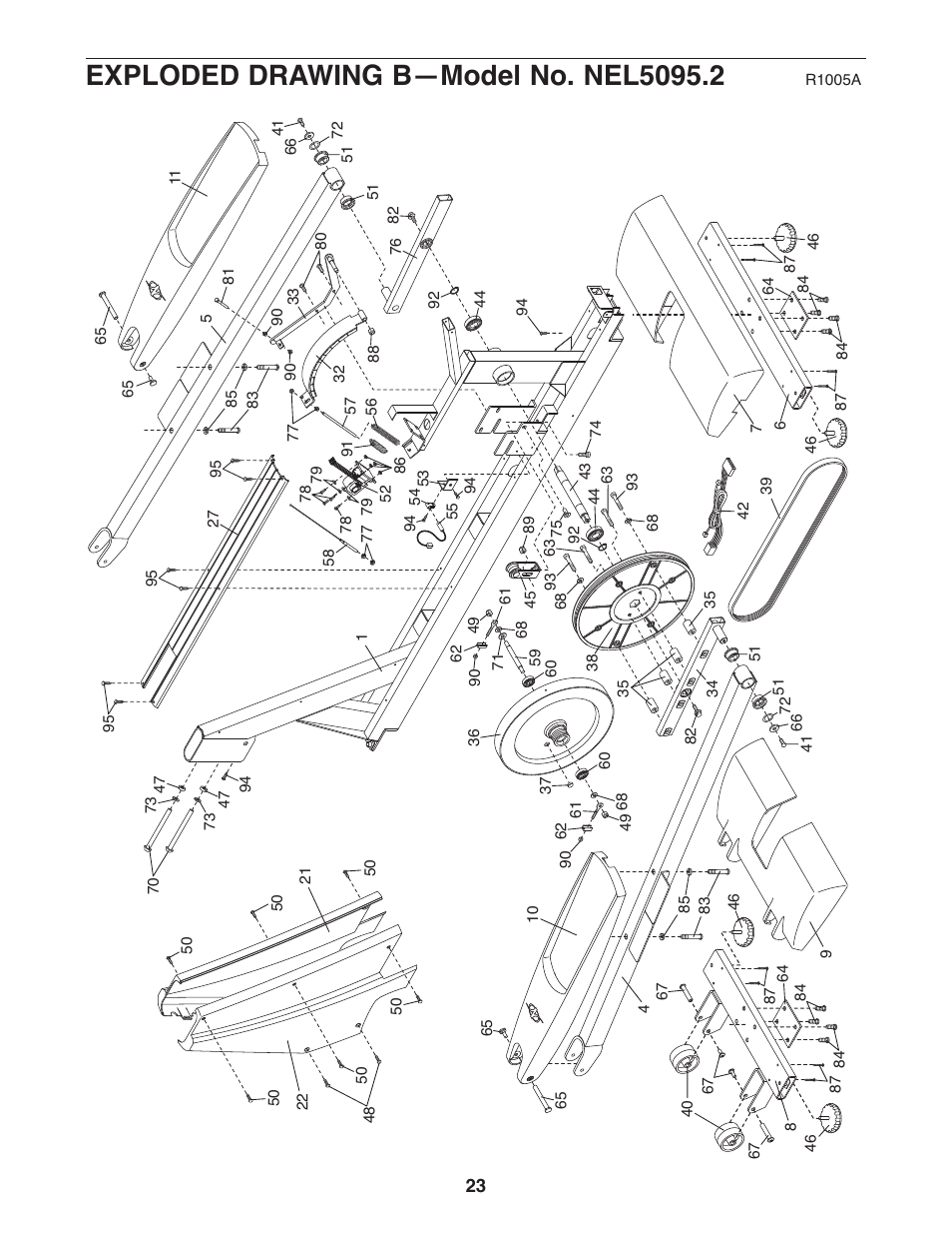 NordicTrack CX 938 NEL5095.2 User Manual | Page 23 / 24