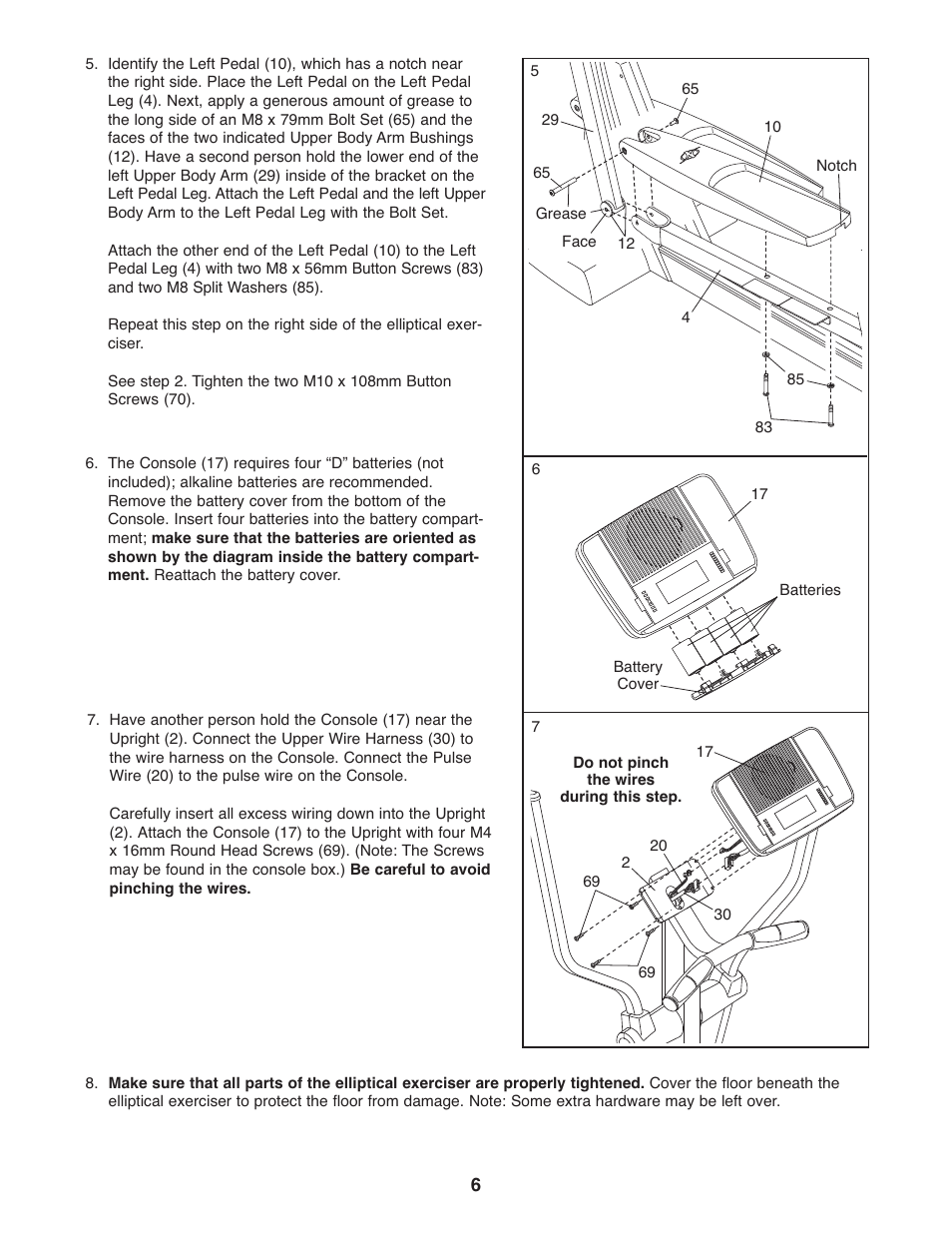 NordicTrack CX 938 NEL5095.2 User Manual | Page 6 / 24
