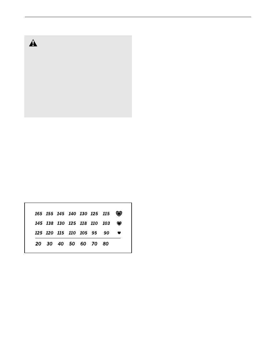 Warning, Exercise guidelines | NordicTrack SL 700 NTC59020 User Manual | Page 21 / 24