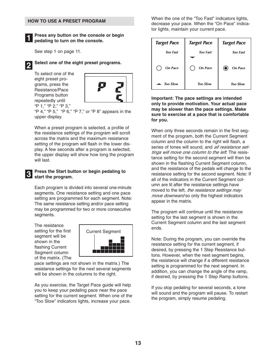 NordicTrack CX 998 NEL7095.2 User Manual | Page 13 / 28