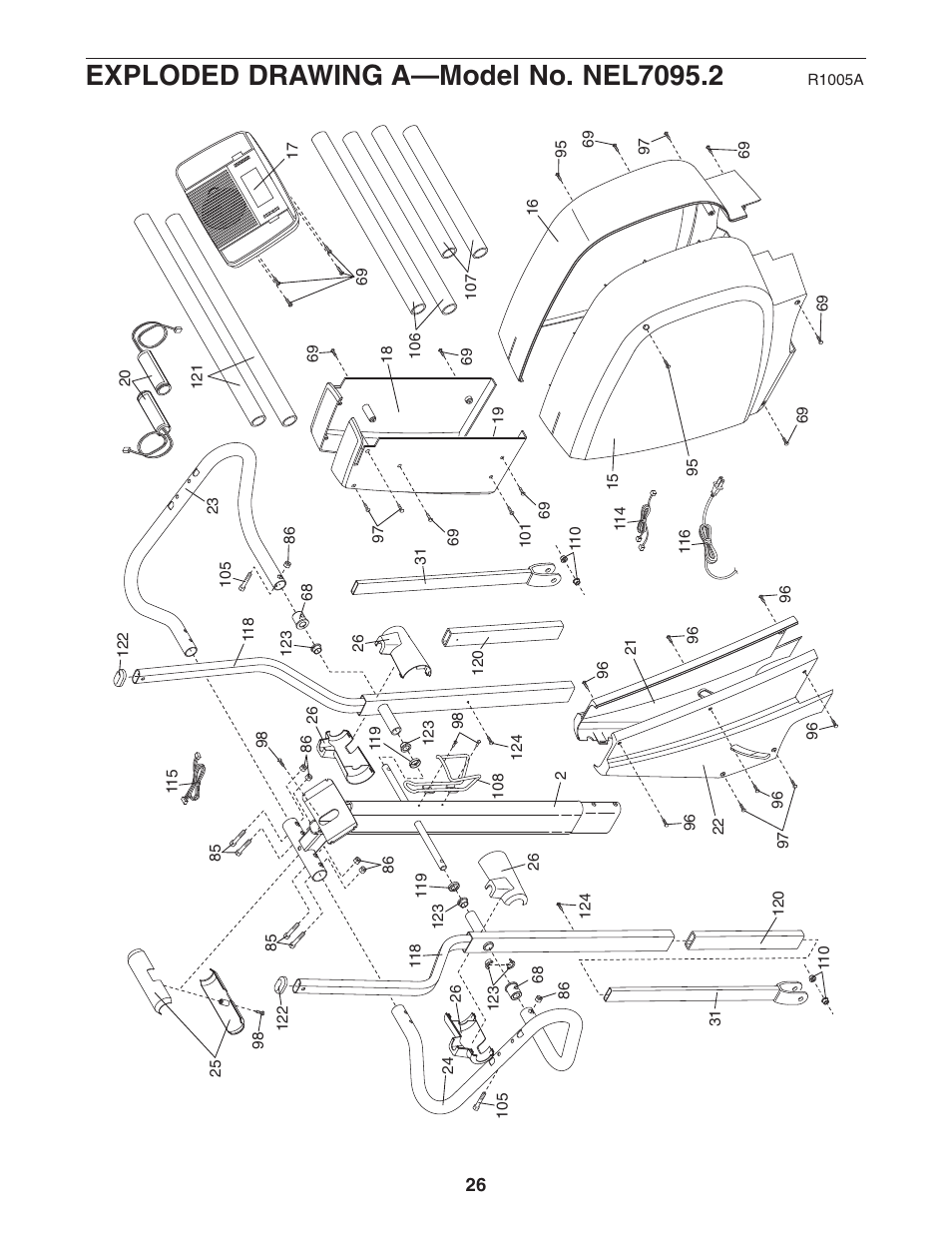 NordicTrack CX 998 NEL7095.2 User Manual | Page 26 / 28