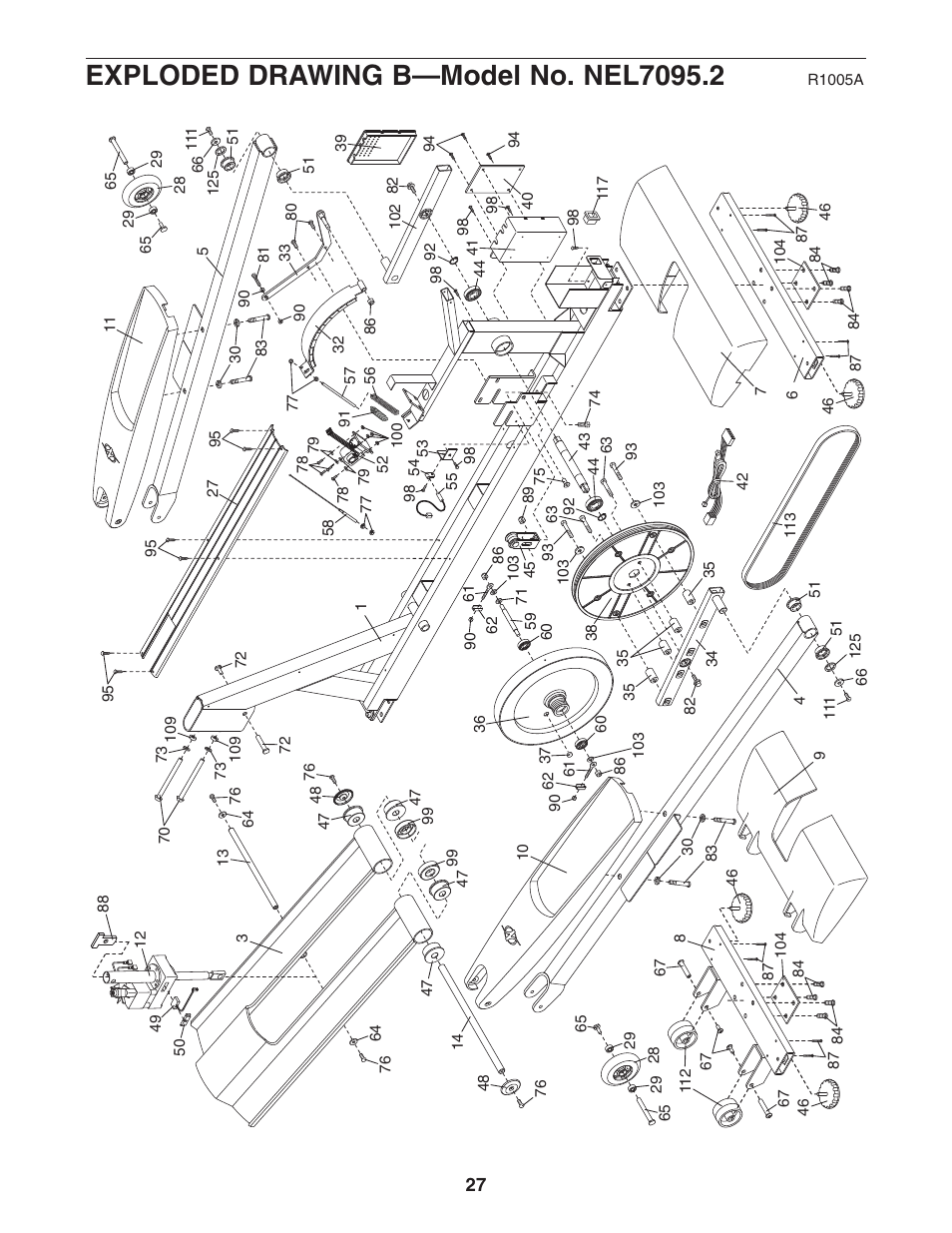 NordicTrack CX 998 NEL7095.2 User Manual | Page 27 / 28