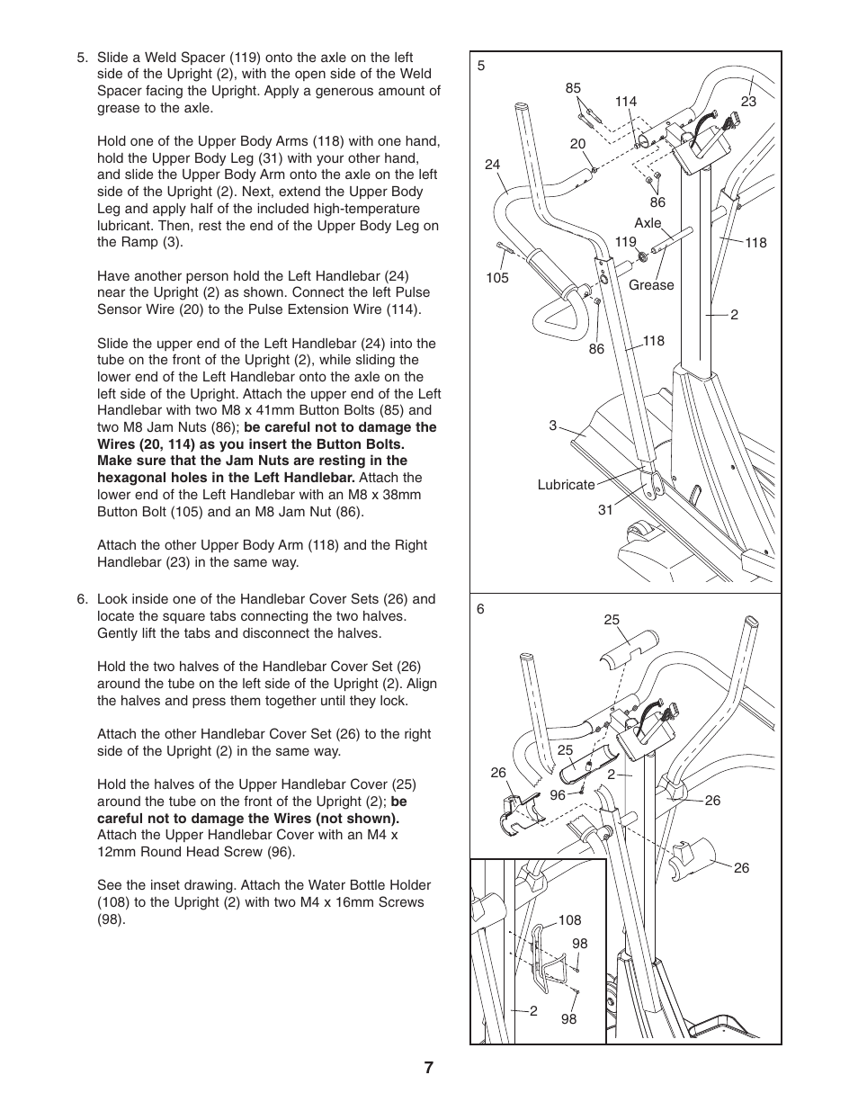 NordicTrack CX 998 NEL7095.2 User Manual | Page 7 / 28