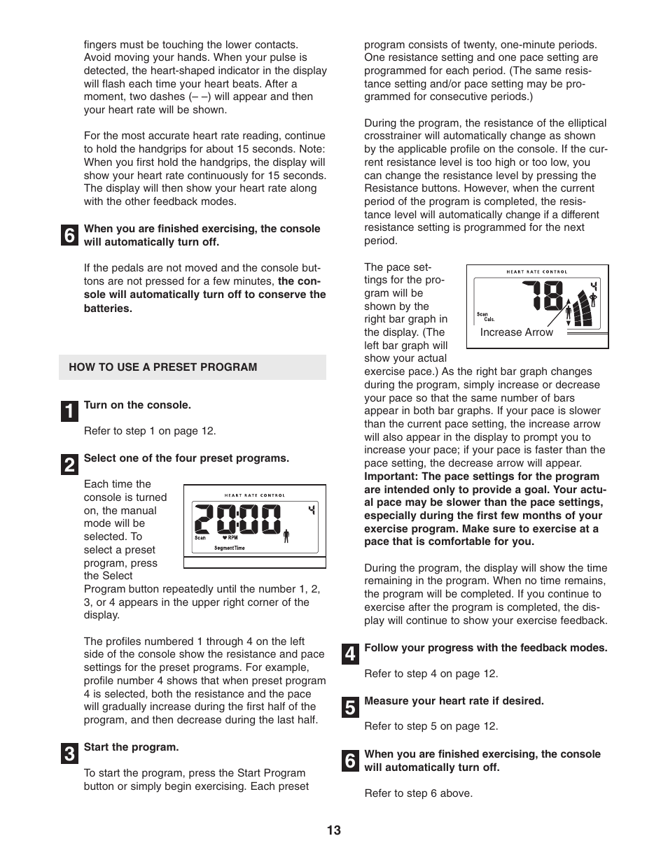 NordicTrack NTCCEL59011 User Manual | Page 13 / 24