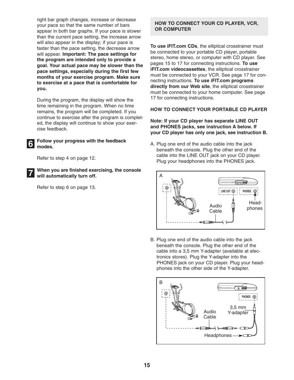 NordicTrack NTCCEL59011 User Manual | Page 15 / 24