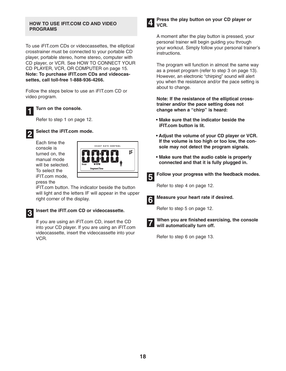 NordicTrack NTCCEL59011 User Manual | Page 18 / 24