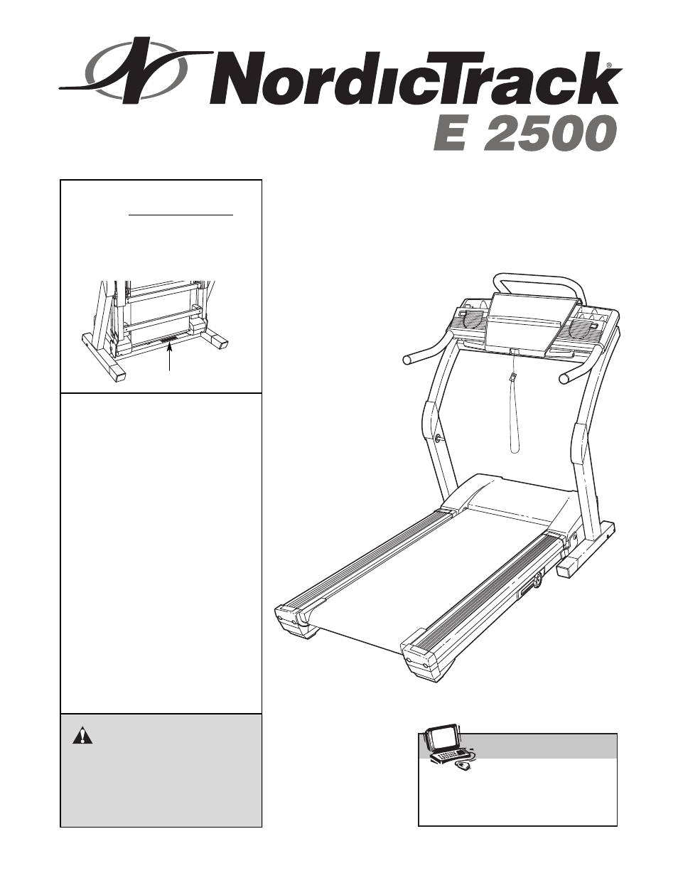 NordicTrack E 2500 NTL14941 User Manual | 34 pages