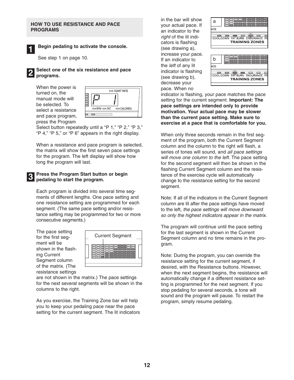 NordicTrack SL 705 NTC05940 User Manual | Page 12 / 24