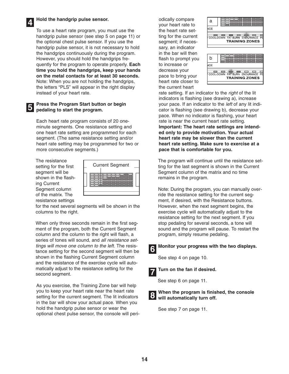 NordicTrack SL 705 NTC05940 User Manual | Page 14 / 24