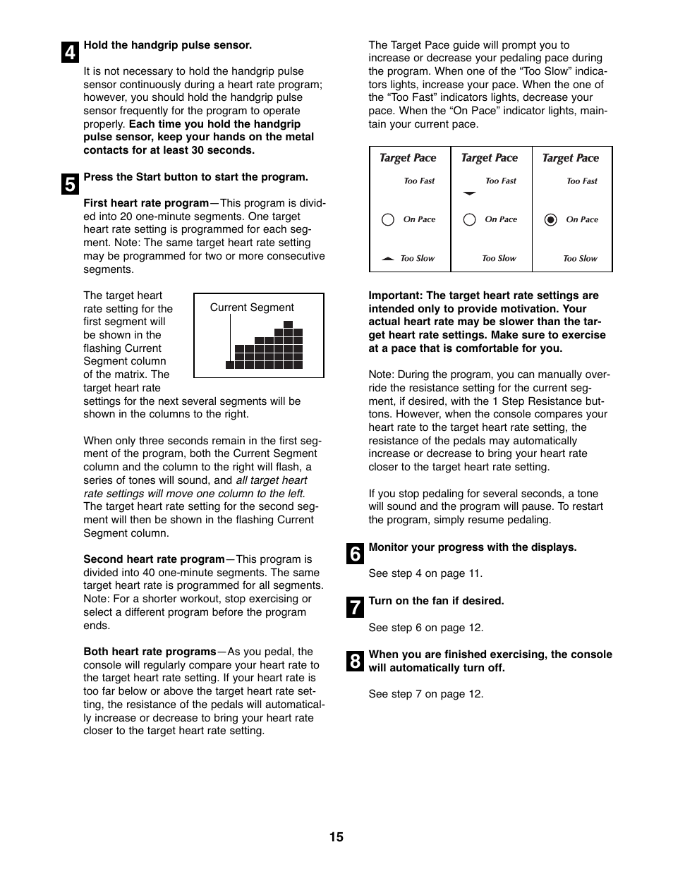 NordicTrack NTC3015.0 User Manual | Page 15 / 24