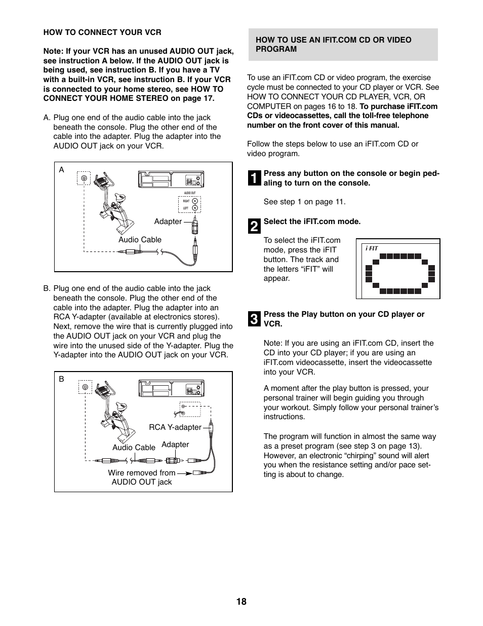 NordicTrack NTC3015.0 User Manual | Page 18 / 24