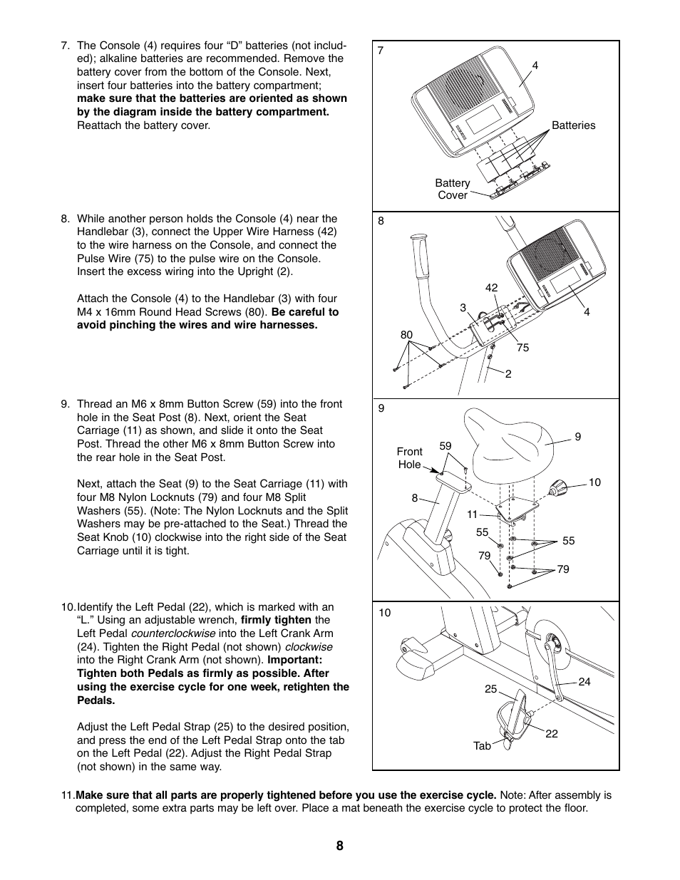 NordicTrack NTC3015.0 User Manual | Page 8 / 24