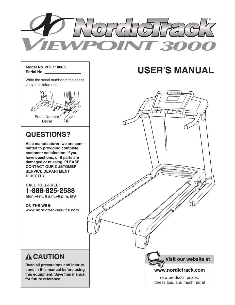 NordicTrack ViewPoint NTL11806.0 User Manual | 40 pages