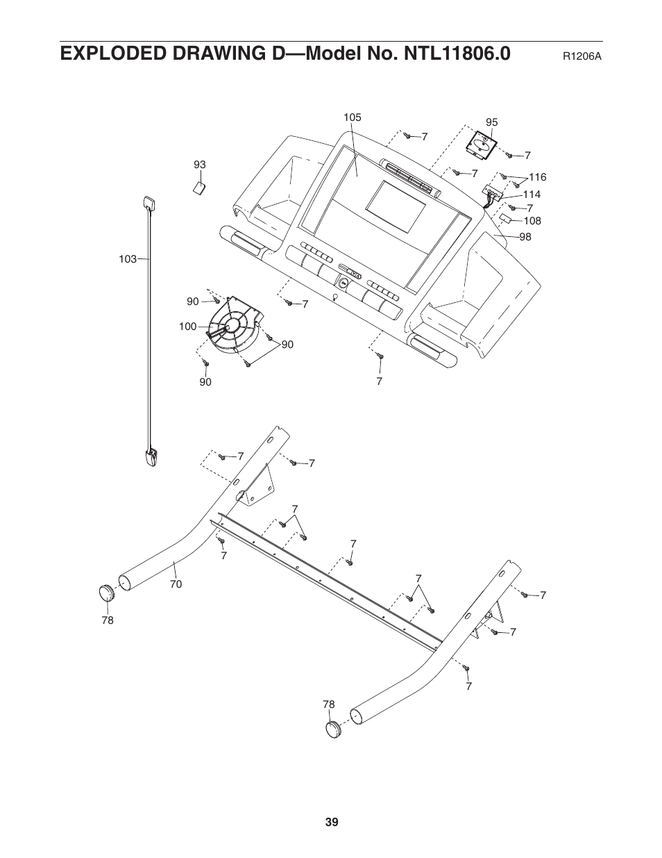 NordicTrack ViewPoint NTL11806.0 User Manual | Page 39 / 40