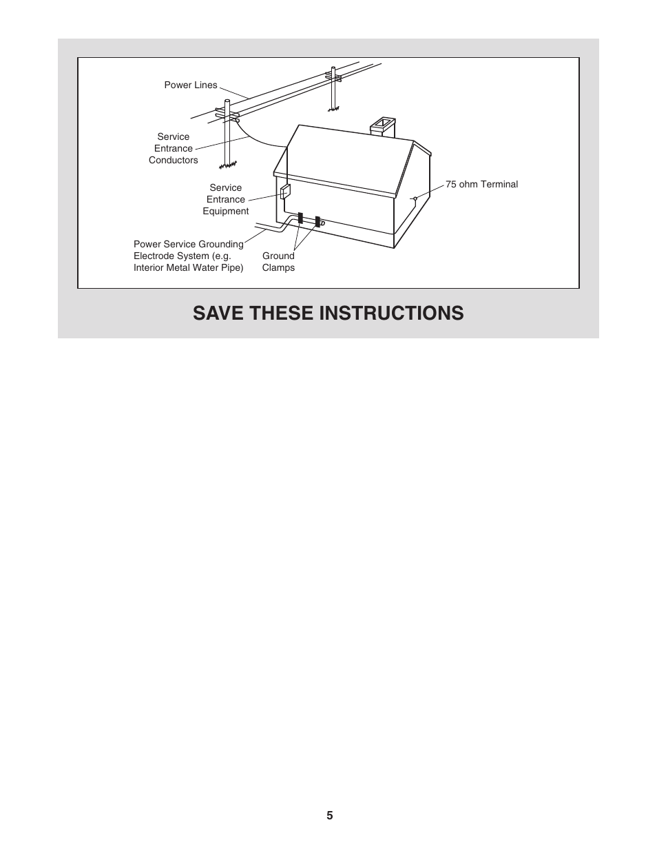 Save these instructions | NordicTrack ELITE NTL19806.5 User Manual | Page 5 / 34