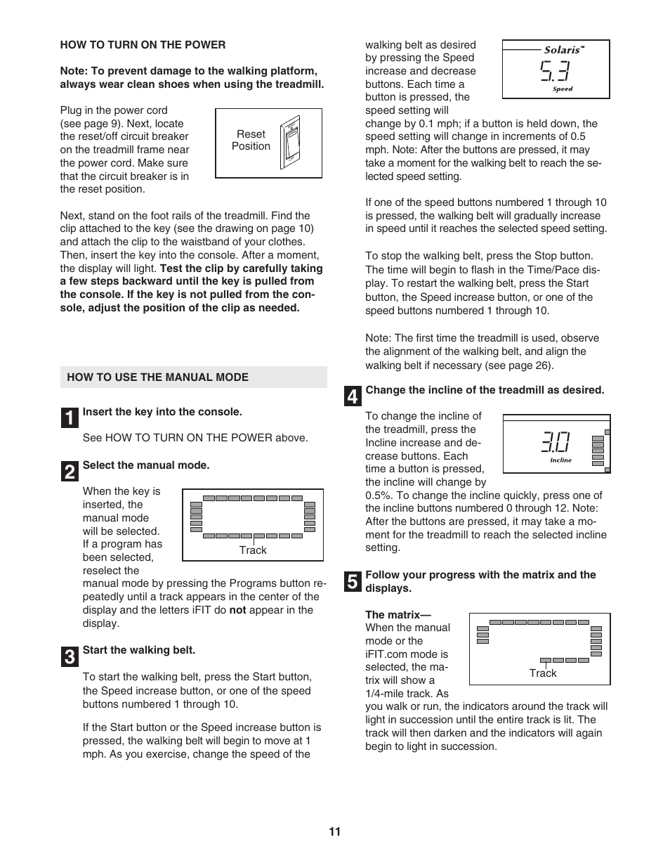 NordicTrack C2150 NTL10805.0 User Manual | Page 11 / 34