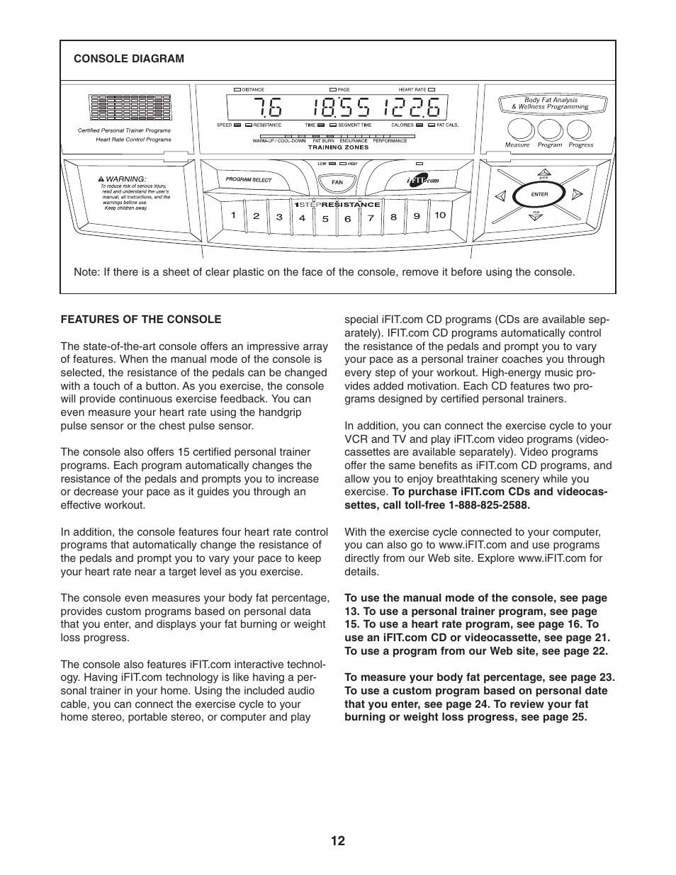 NordicTrack NTC89021 User Manual | Page 12 / 32