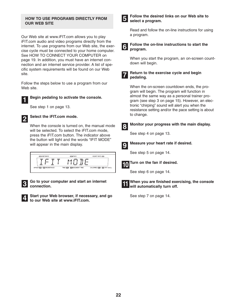 NordicTrack NTC89021 User Manual | Page 22 / 32