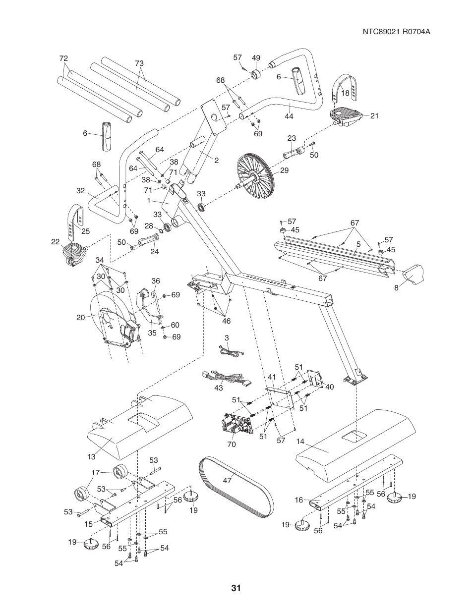 NordicTrack NTC89021 User Manual | Page 31 / 32