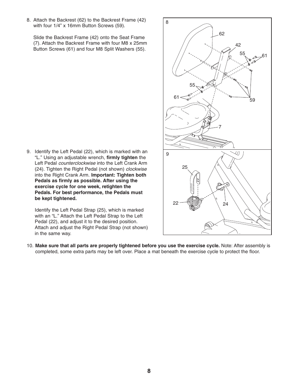 NordicTrack NTC89021 User Manual | Page 8 / 32