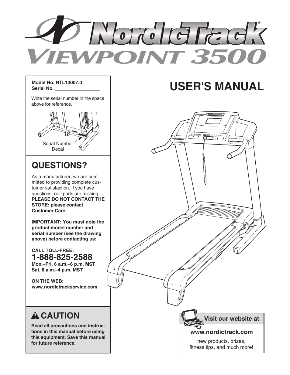 NordicTrack ViewPoint NTL13007.0 User Manual | 40 pages