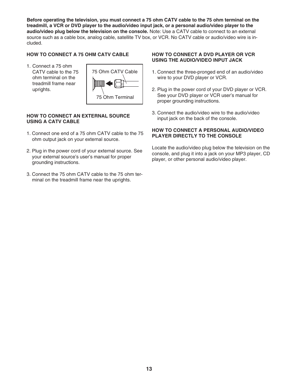 NordicTrack ViewPoint NTL13007.0 User Manual | Page 13 / 40