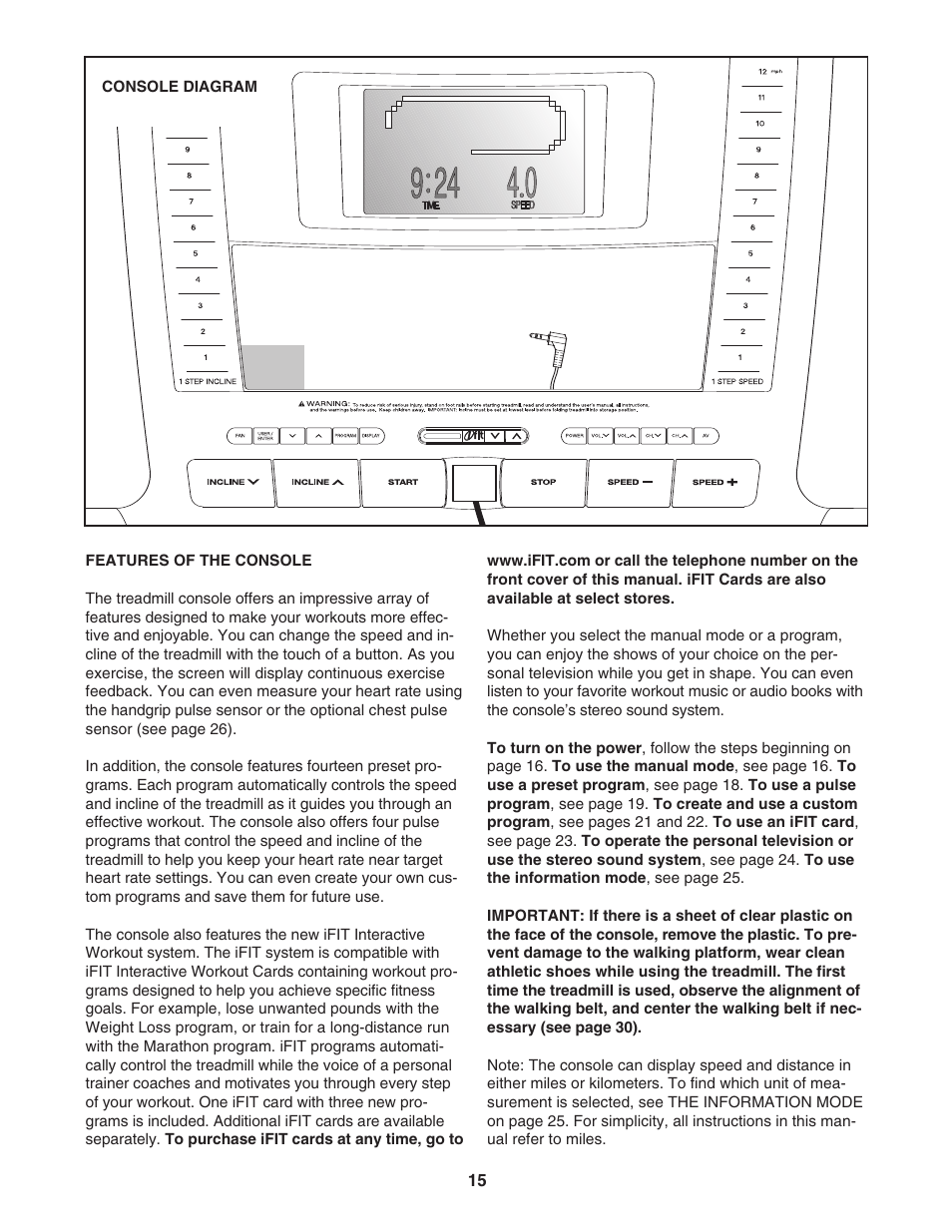 NordicTrack ViewPoint NTL13007.0 User Manual | Page 15 / 40