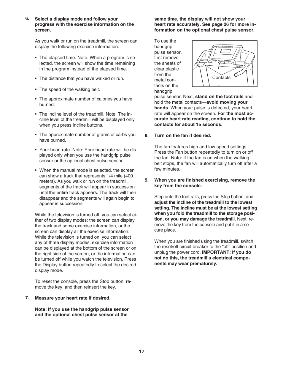 NordicTrack ViewPoint NTL13007.0 User Manual | Page 17 / 40