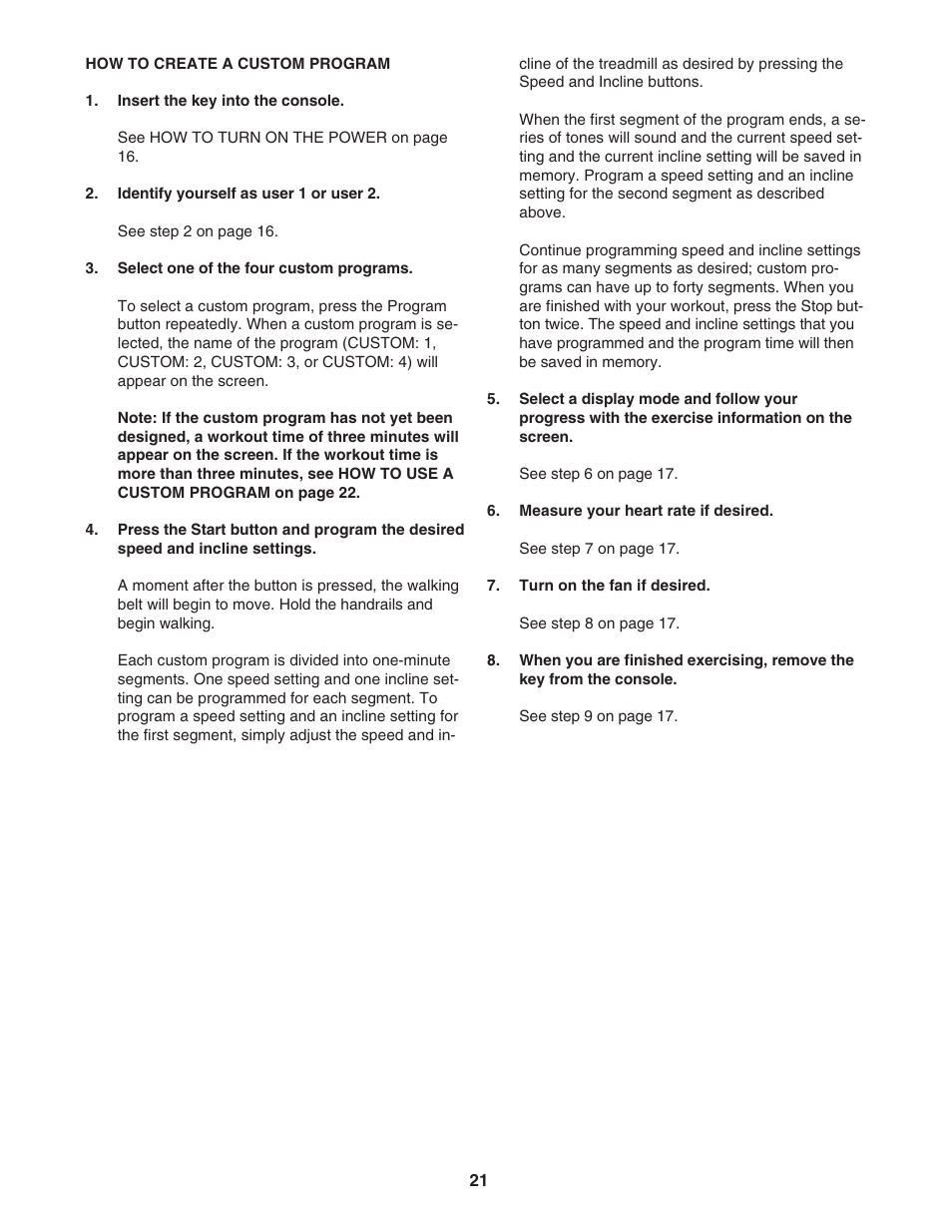 NordicTrack ViewPoint NTL13007.0 User Manual | Page 21 / 40