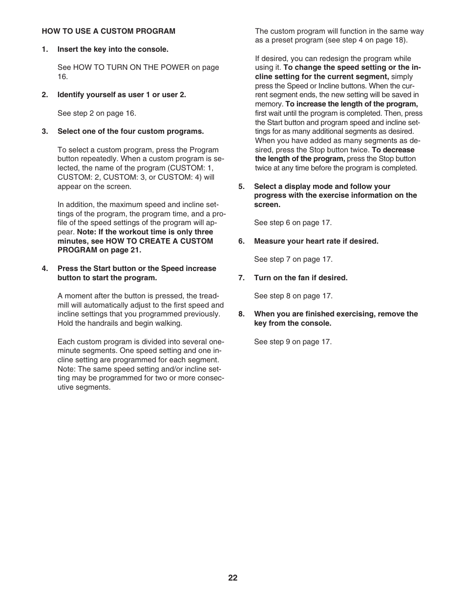 NordicTrack ViewPoint NTL13007.0 User Manual | Page 22 / 40