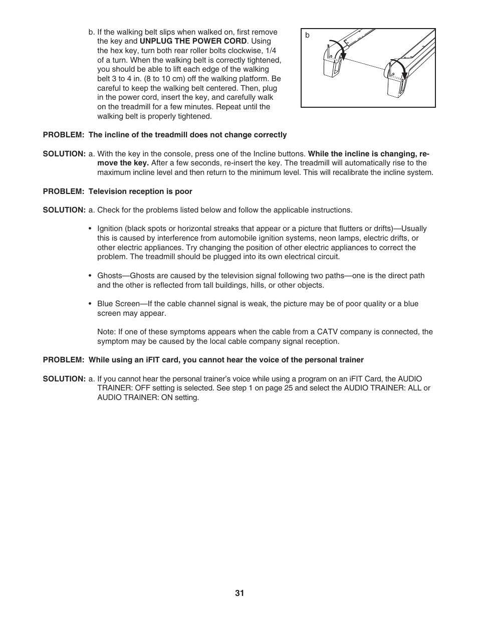 NordicTrack ViewPoint NTL13007.0 User Manual | Page 31 / 40