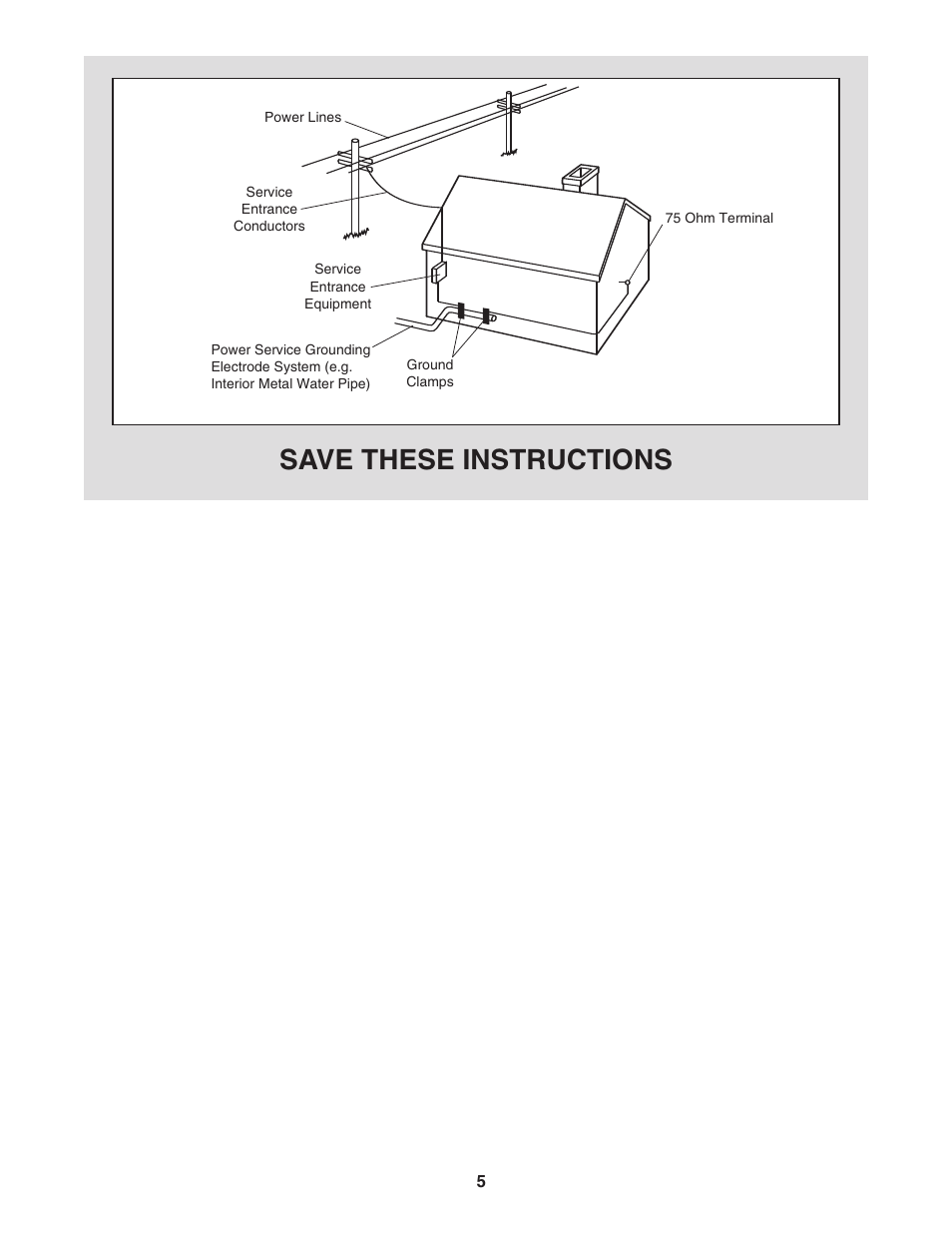Save these instructions | NordicTrack ViewPoint NTL13007.0 User Manual | Page 5 / 40