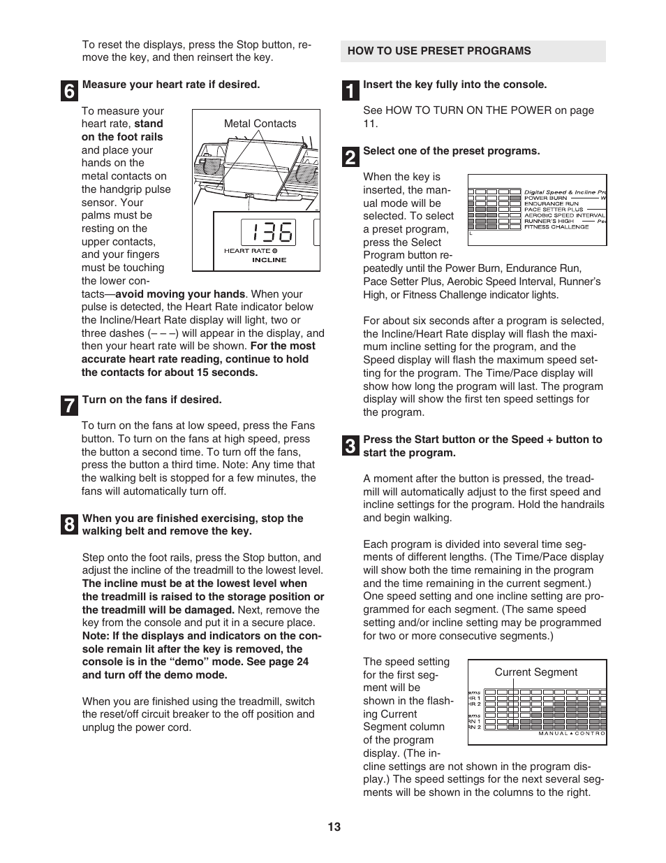 NordicTrack C2300 NTL12944 User Manual | Page 13 / 34