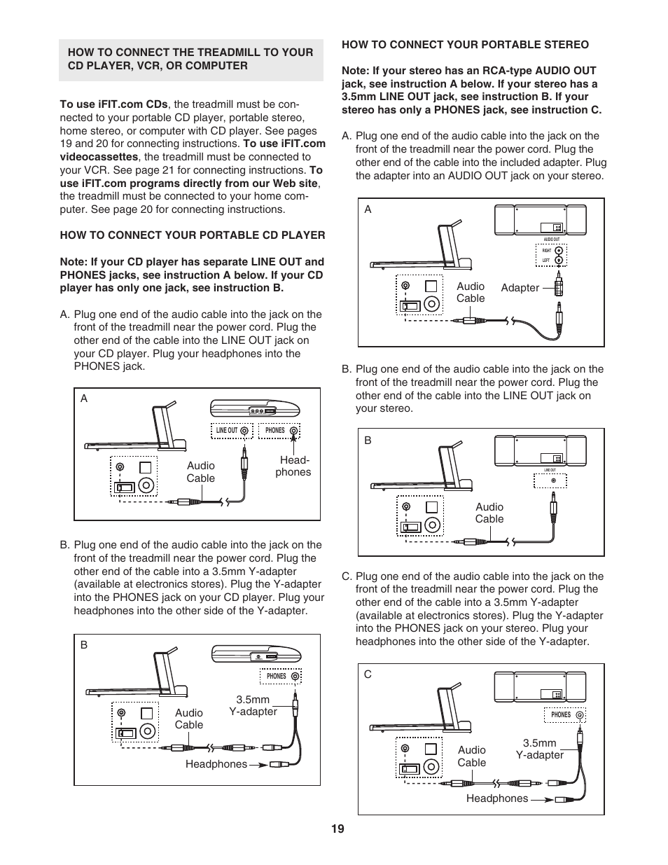 NordicTrack C2300 NTL12944 User Manual | Page 19 / 34