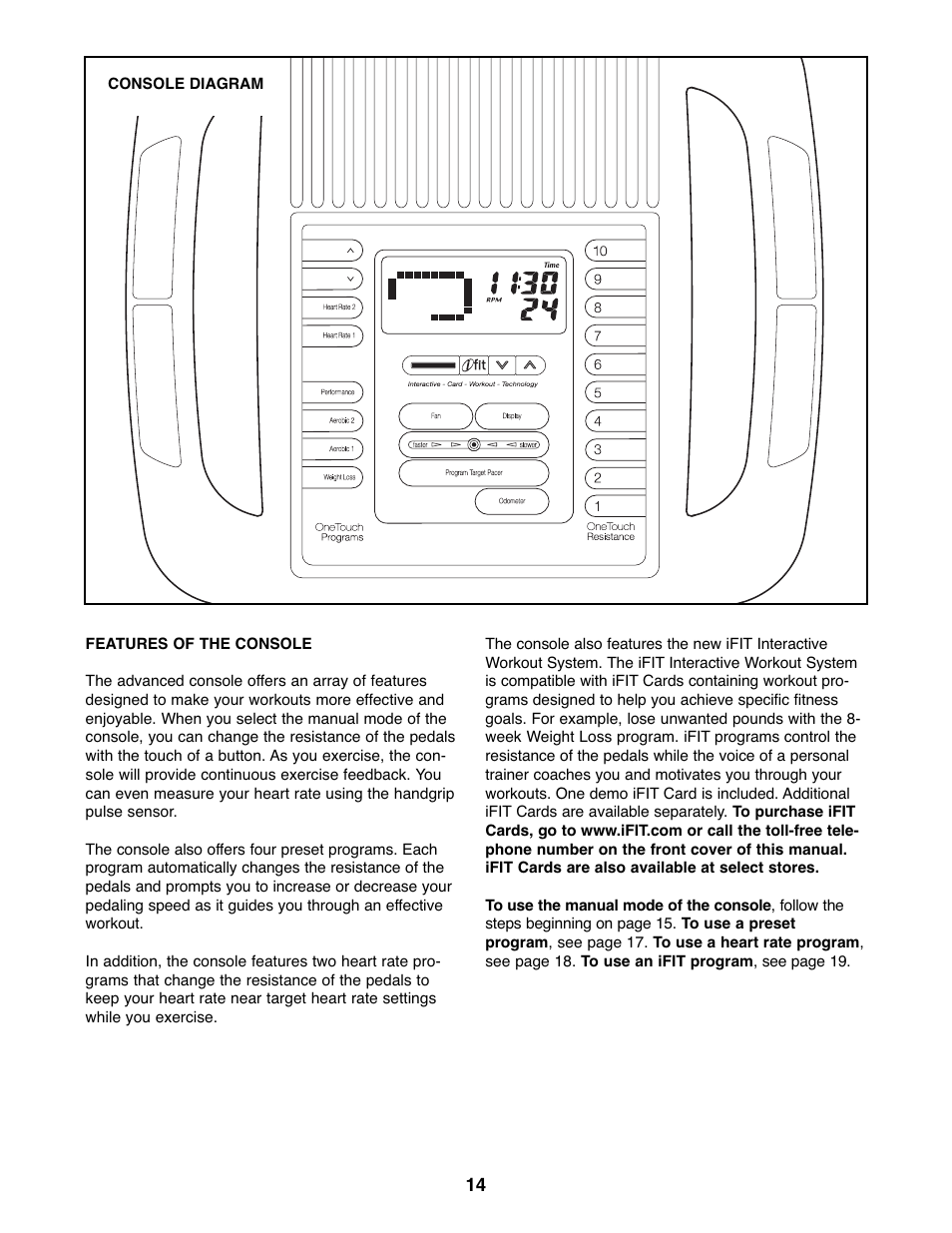 NordicTrack Audiostrider NTEL7506.2 User Manual | Page 14 / 28