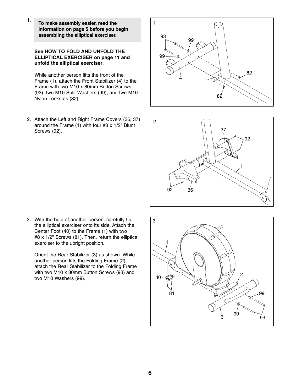 NordicTrack Audiostrider NTEL7506.2 User Manual | Page 6 / 28