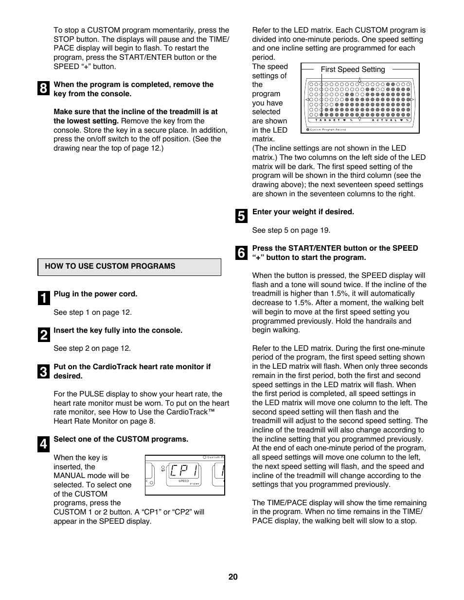 NordicTrack 831.298821 User Manual | Page 20 / 34