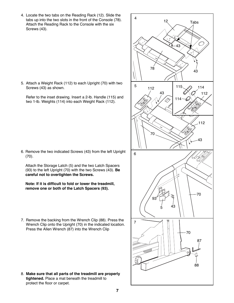 NordicTrack 831.298821 User Manual | Page 7 / 34