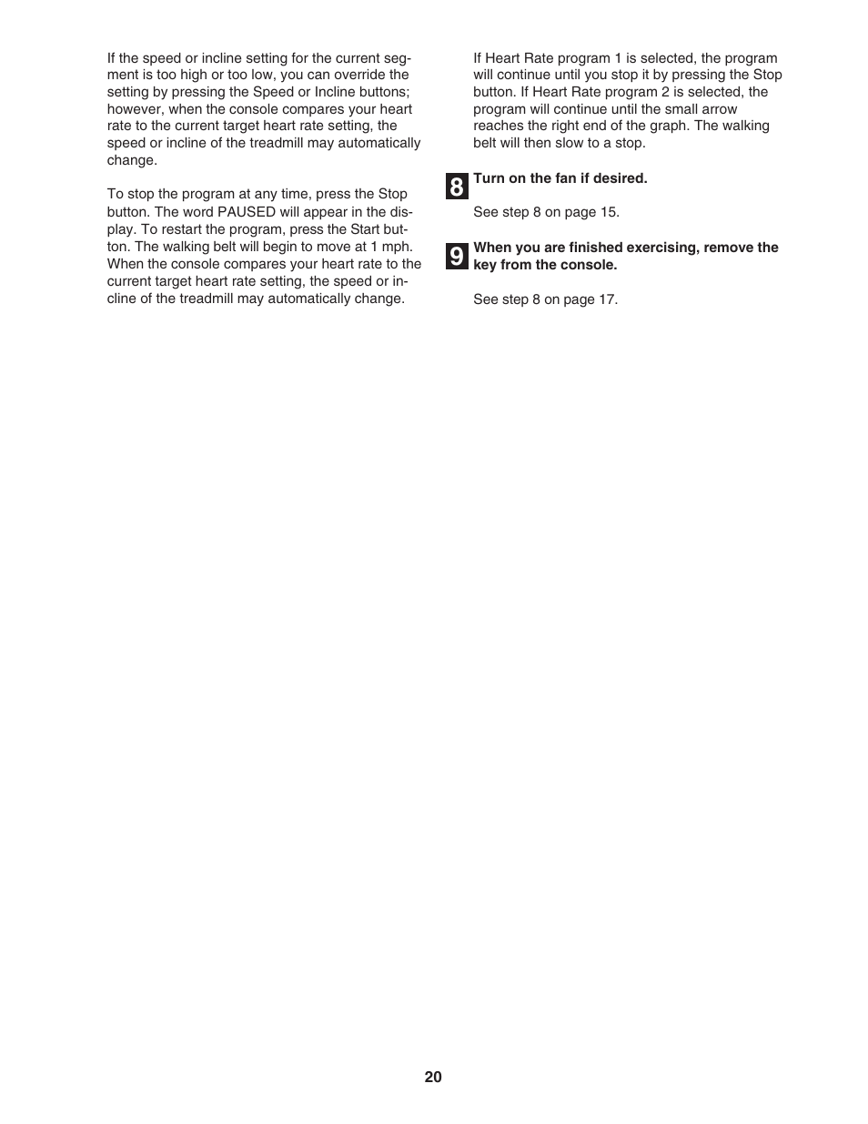NordicTrack NTL12905.3 User Manual | Page 20 / 38