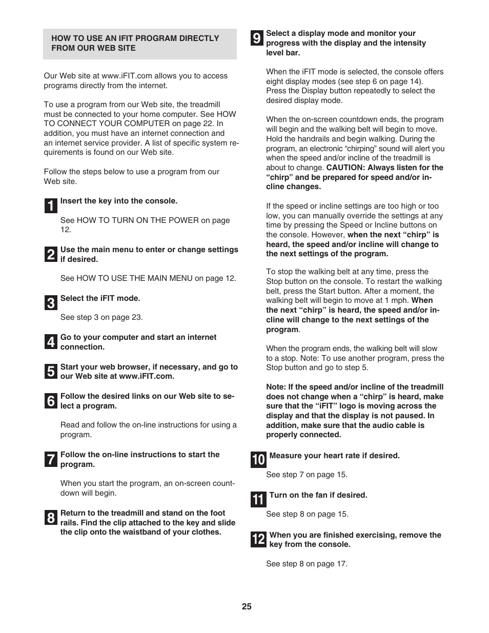 NordicTrack NTL12905.3 User Manual | Page 25 / 38