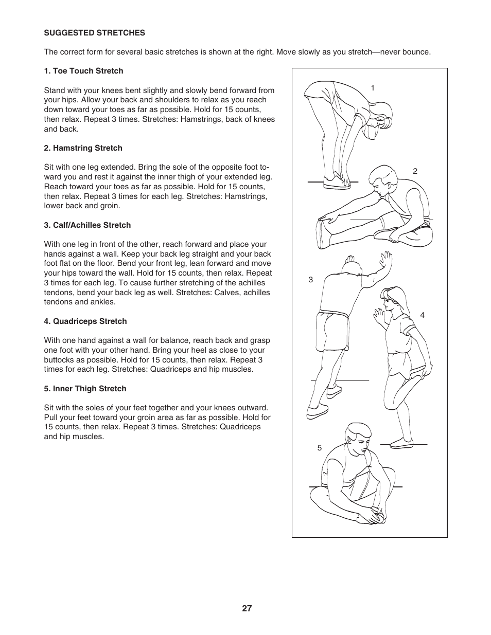 NordicTrack APEX 6000 NTL21005.0 User Manual | Page 27 / 36