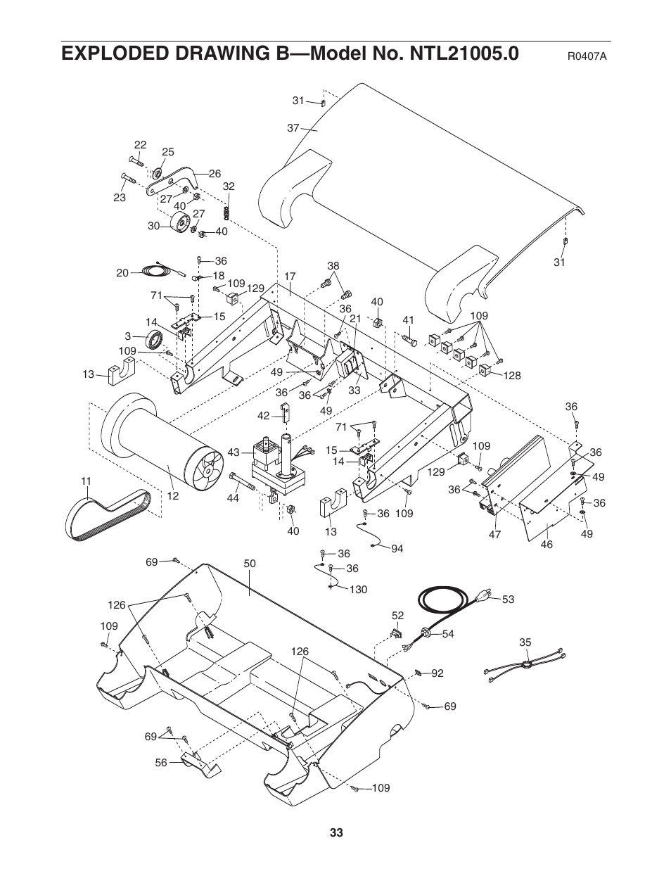 NordicTrack APEX 6000 NTL21005.0 User Manual | Page 33 / 36