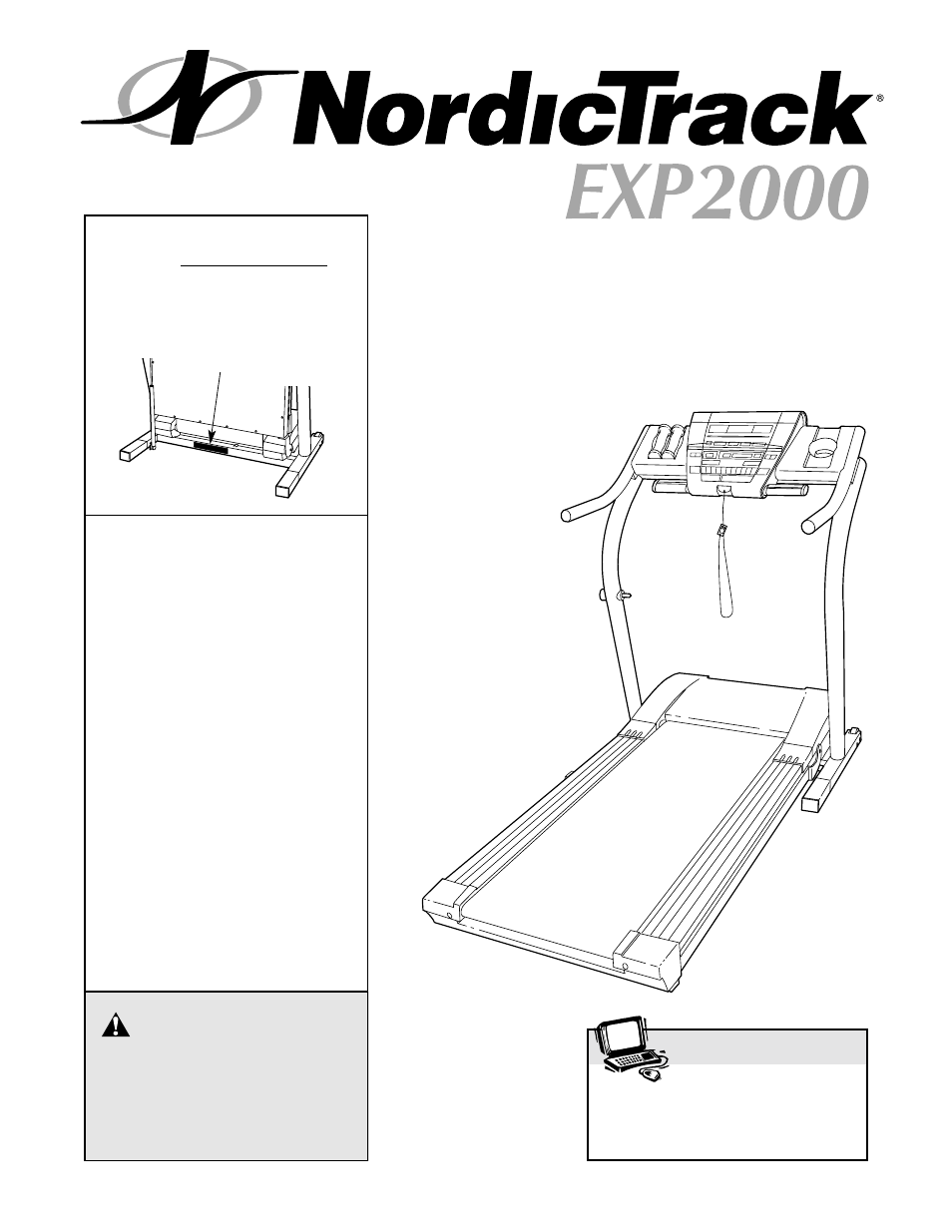 NordicTrack EXP2000 NCTL11990 User Manual | 34 pages