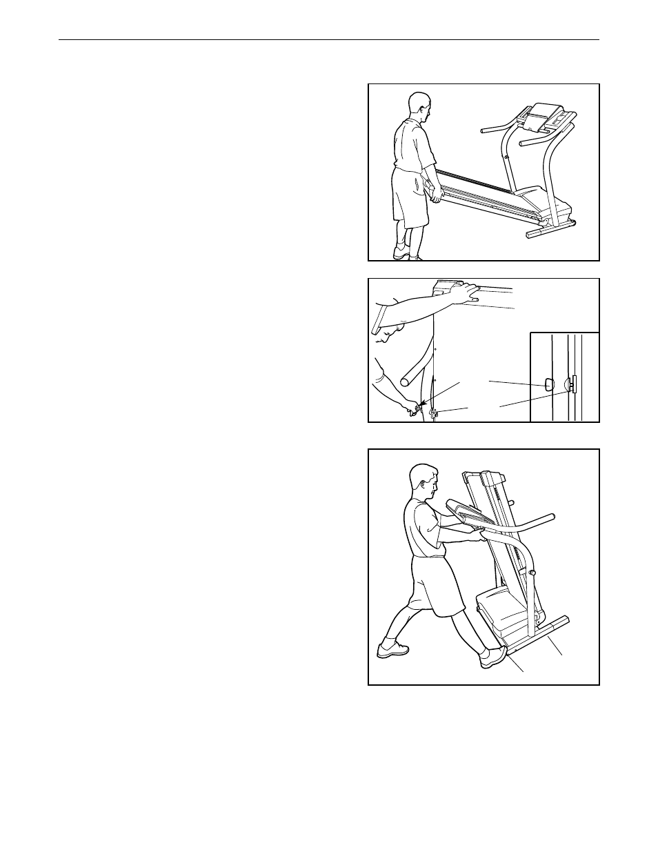 How to fold and move the treadmill | NordicTrack EXP2000 NCTL11990 User Manual | Page 25 / 34