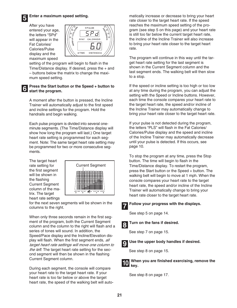 NordicTrack NTK1994.0 User Manual | Page 21 / 38