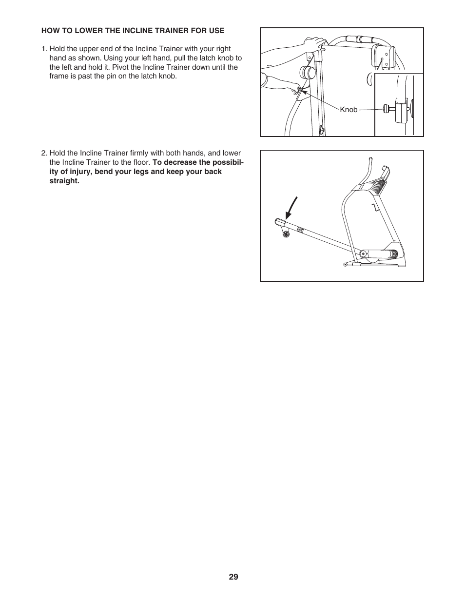 NordicTrack NTK1994.0 User Manual | Page 29 / 38